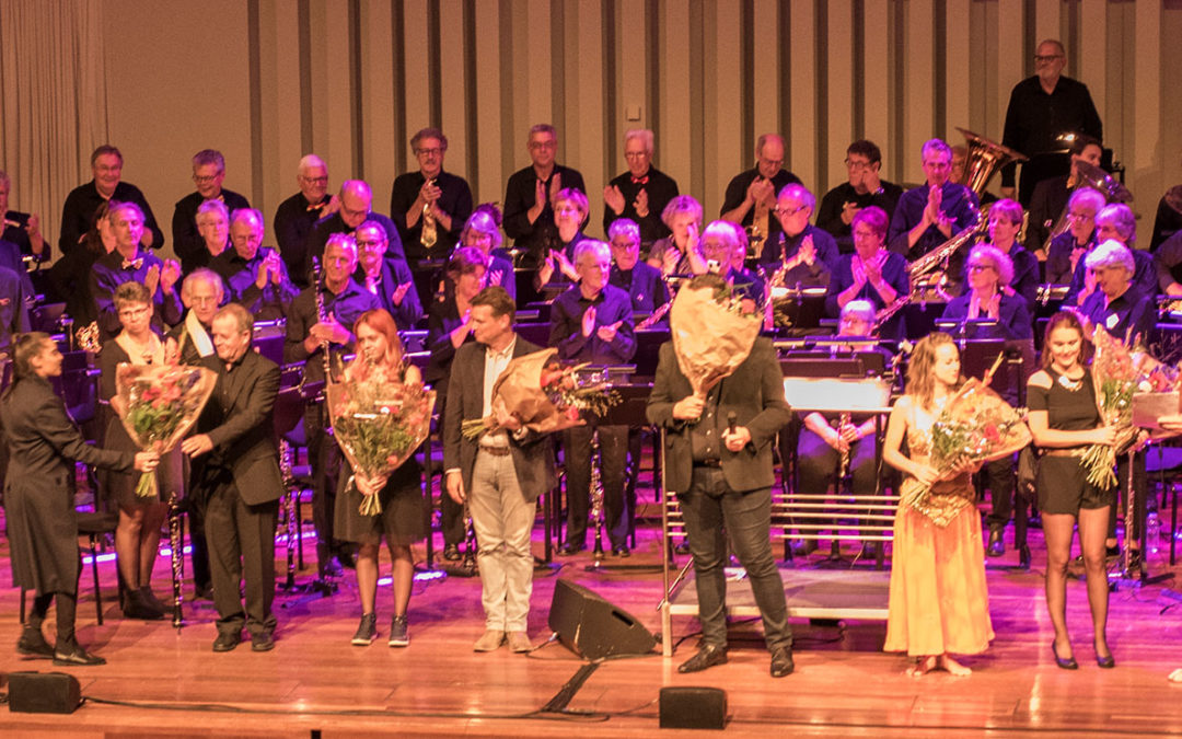 Muzikanten stralen tijdens Jubileumconcert!